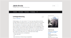 Desktop Screenshot of jakobarvola.com